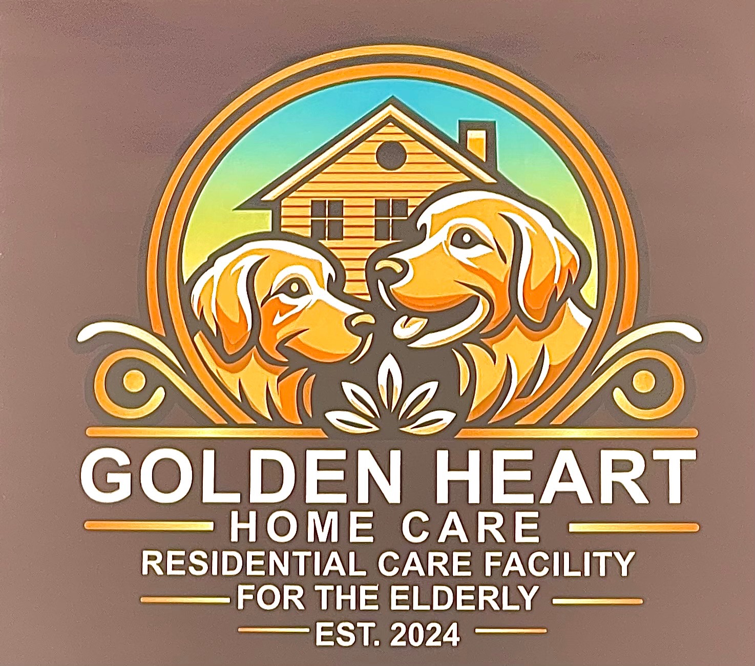Golden Heart Home Care Logo